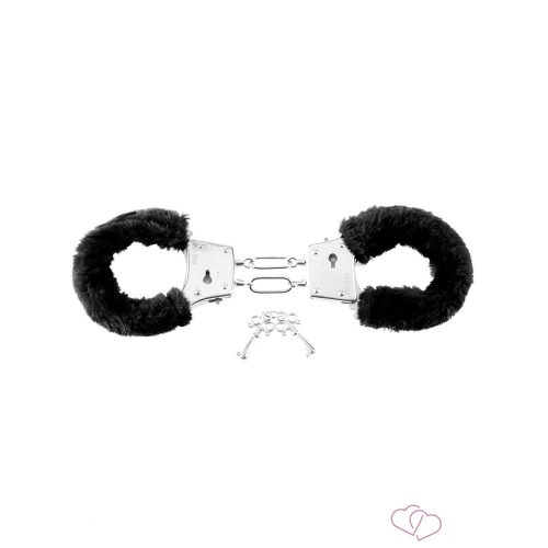 Beginner's Furry Cuffs Black