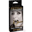 Fetish Fantasy Gold Open Mouth Gag - OUTLET