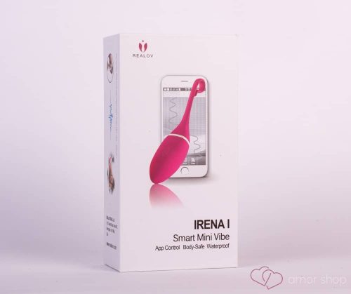 Realov - Irena Smart Egg Pink APPLIKÁCIÓS VIBRÁCIÓS TOJÁS - RÓZSASZÍN