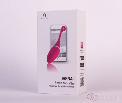 Realov - Irena Smart Egg Pink APPLIKÁCIÓS VIBRÁCIÓS TOJÁS - RÓZSASZÍN