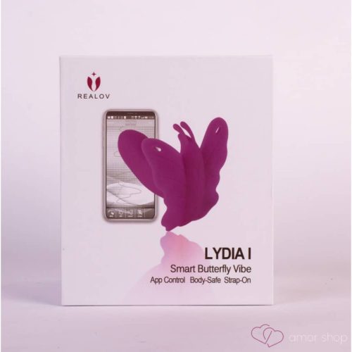 Realov - Lydia I Smart Butterfly Vibe Purple - Vibrátorok
