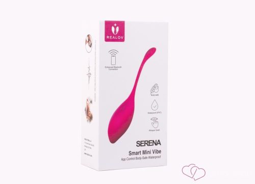 Realov Serena Smart Mini Vibe Red - Vibrátorok