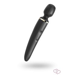 Satisfyer Wand-er Woman - akkus, vízálló masszírozó vibrátor (fehér) - Vibrátorok
