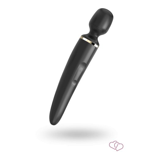 Satisfyer Wand-er Woman - akkus, vízálló masszírozó vibrátor (fehér) - Vibrátorok