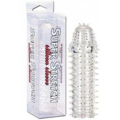 Super Stretch Transparent Silicone Sleeve - Férfi termékek