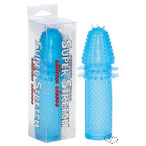 Super Stretch Blue Silicone Sleeve - Férfi termékek