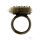 Mini Vibrating Cockring Black