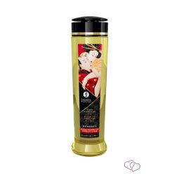 EROTIC MASSAGE OIL 240 ml / 8 oz SPARKLING STRAWBERRY WINE - Masszázsolajok