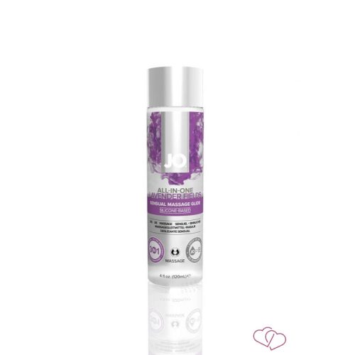 JO Sensual Massage Lavender 120ml - Masszázsolajok