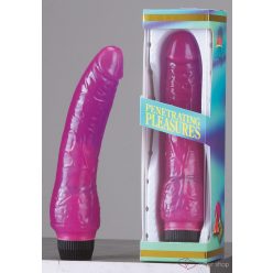 Zselés vibrátor - lila-1 - Vibrátorok